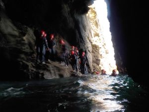 School Trips Wales: Coasteering