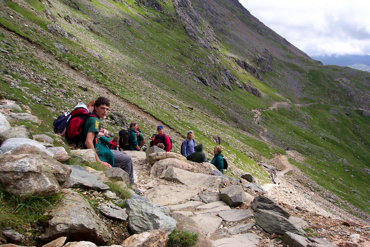 Mountaineering In Wales