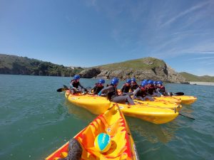 School Trips Wales: Sit On Kayaking