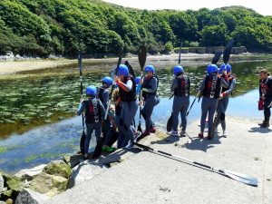School Trips Wales: Sit On Kayaking
