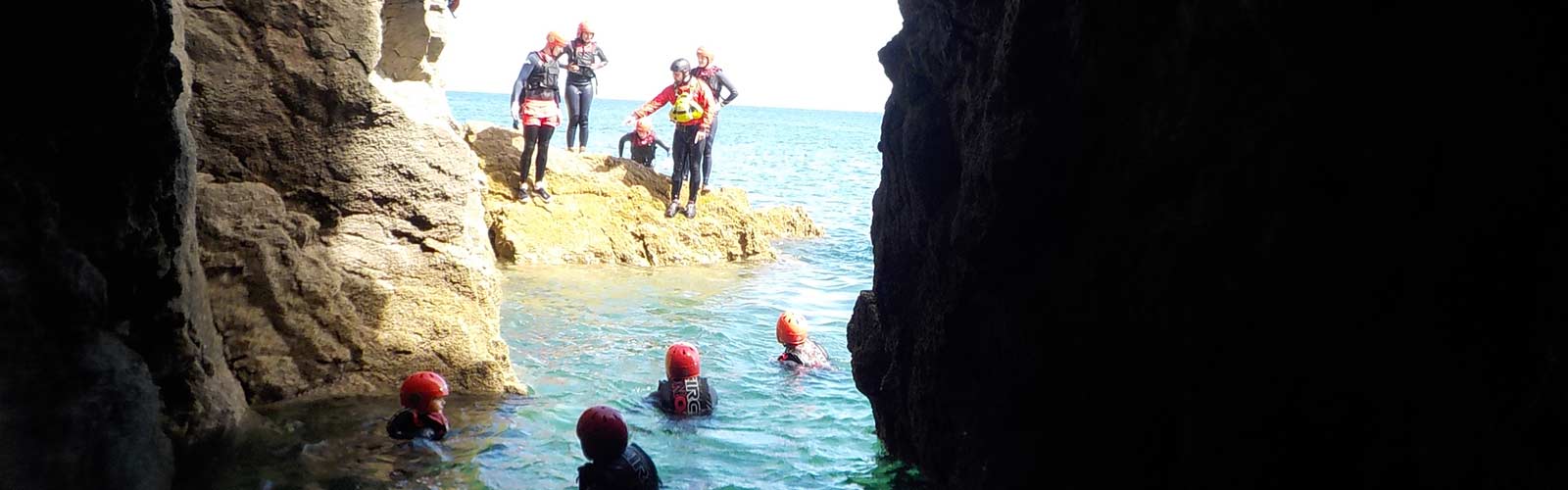 Coasteering in Wales